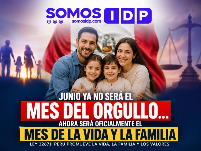 Junio ya no será el Mes del Orgullo… ahora será oficialmente el Mes de la Vida y la Familia