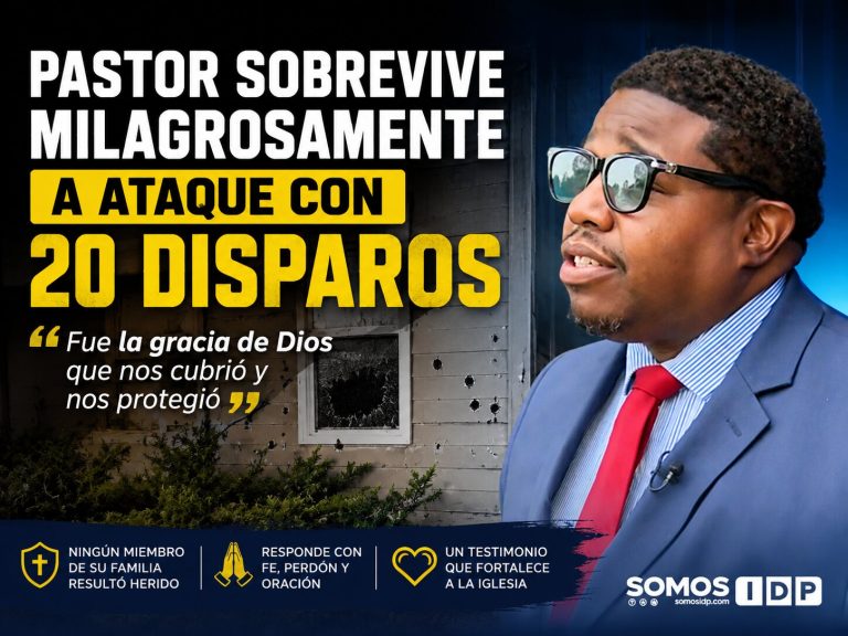Pastor sobrevive milagrosamente a ataque con 20 disparos: «Fue la gracia de Dios»